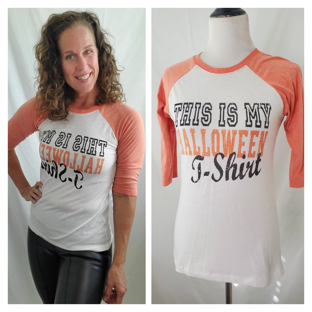 This is my Halloween T-shirt ringer tee by L.O.L. Vintage